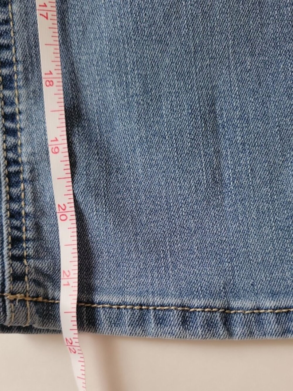 Jordache Girls Bootcut Jeans Light Blue Size 8 Stretch - Picture 5 of 11